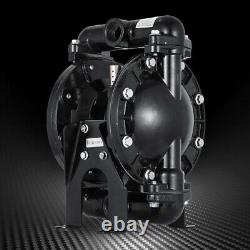120PSI Industrial Chemical Air-Operated Double Diaphragm Pump 1 Inlet+Outlet