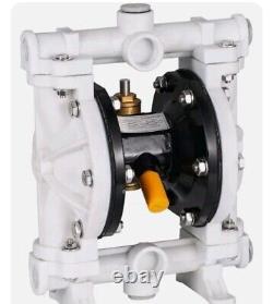 13 GPM Air-Operated Double Diaphragm Pump 1/2 inch Inlet&Outlet 100 PSI QBY-15PP