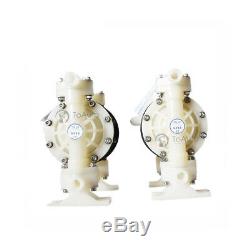 15GPM Air Operated Double Diaphragm Pump Buna-N 1/2'' Inlet For Petroleum Fluids