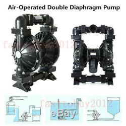 15GPM Air Operated Double Diaphragm Pump Santoprene 1/2'' Inlet 57L/min 8.4Bar