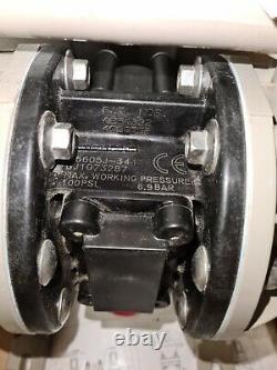 1/2 ARO Ingersoll-Rand Air Diaphragm Pump (Poly/PTFE) 66605J-344 Boxed unused
