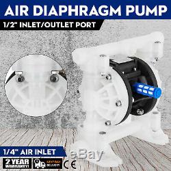 1/2 Air Driven Double Diaphragm Pump Valve Balls Included bulk containers