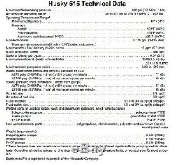 1/2 Graco Husky 515 / AT15/VA15 Air Diaphragm Pump (Acetal/Buna-N) D5A277