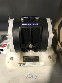 1/4 Graco Husky 205 / AT06/ Air Diaphragm Pump PTFE D150A1 PVDF