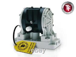 1/4 Graco Husky 205 PP Air Diaphragm Pump (POPPET VALVES/PP/PTFE) D22091