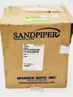 1 NEW SANDPIPER S1FB1ABWANS000 1 in. 45GPM Air Powered Double Diaphragm Pump