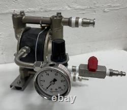 2015 YAMADA NDP-15BST AIR POWERED DOUBLE DIAPHRAGM AODD PUMPS 13.5 GPM Stainless