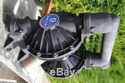 2 Graco Husky 2150 Air-Operated Double Diaphragm Pumps DF3GGG AL, GL, GL, GL