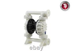 2 Graco Husky 2200 Polypropylene Air Diaphragm Pump (PP/SANT/SANT) 653507