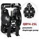 35GPM Air-Operated Double Diaphragm Pump 1 Inlet Outlet Petroleum Fluids 120PSI