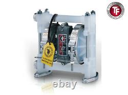 3/8 Graco Husky 307 Polypropylene Air Diaphragm Pump (PP/TPE/TPE) D3B955
