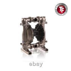 3 Graco Husky 3300 Stainless Steel Air Diaphragm Pump (SS/PTFE/PTFE) 652882