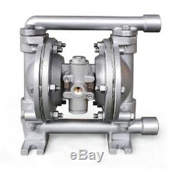5.3GPM Air-Operated Double Diaphragm Pump 100PSI 1/2'' Inlet Petroleum Fluids