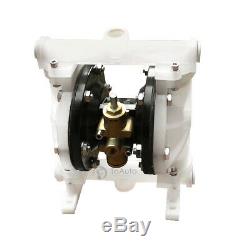 5.3GPM Air-Operated Double Diaphragm Pump Santoprene 1/2'' Inlet Chemical Pump