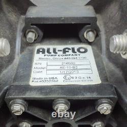 ALL-FLO AE-10-B2 1 Double Diaphragm Pump, Air Operated, Cast Aluminum