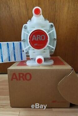 ARO PD01P-HKS-KTT-A 1/4 Polypropylene Air Double Diaphragm Pump 5.3 GPM 225F