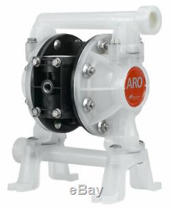 ARO PD03P-APS-PAA 3/8 Polypropylene Air Double Diaphragm Pump 10.6 GPM 150F