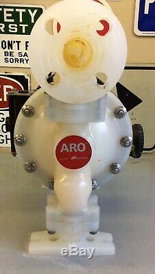ARO PD10P-FPS-PAA 1 Polypropylene Air Double Diaphragm Pump 120 psig