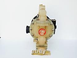 ARO PD10P-YPS-PAA Air Operated Diaphragm Pump, 1 Polypropylene AODD