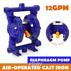 Air Diaphragm Pump Waste Oil Pump Double Diaphragm Heavy Duty Transfer Pump12GPM