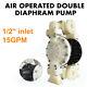 Air-Operated Double Diaphragm Pump 15GPM 3/8'' Inlet &Outlet For Mining Chemical
