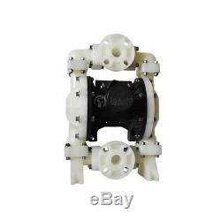 Air-Operated Double Diaphragm Pump 15GPM PP Teflon 3/8'' Air Inlet Membrane Pump