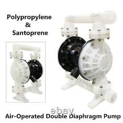 Air-Operated Double Diaphragm Pump 1.5 Inlet Outlet Petroleum Fluids 37GPM