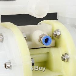 Air-Operated Double Diaphragm Pump 7GPM 1/2 Inlet & Outlet Petroleum Fluids DHL