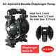 Air Operated Double Diaphragm Pump 94.6GPM 1/2'' Air Inlet Aluminium & Buna-N