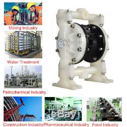 Air-Operated Double Diaphragm Pump Petroleum Fluids 15GPM 3/8'' Air Inlet&Outlet