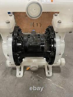 Air-Operated Double Diaphragm Pump QBY3-25APP 22 GPM 100 PSI 1 inch Inlet&Outlet