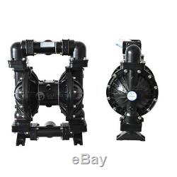 Al & Buna-N Double Diaphragm Pump Air Operated 3/8'' NPT Air Inlet &Outlet 15GPM