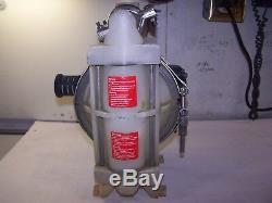 All-flo 1 Polypropylene Air Operated Double Diaphragm Pump Bk-10e