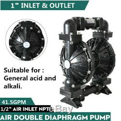 Aluminium Air Operated Double Diaphragm Pump 157L/min 41.5GPM 1/2in. Air Inlet