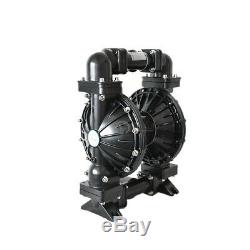 Aluminium Air Operated Double Diaphragm Pump 1.5'' Discharge 94.6GPM Santoprene