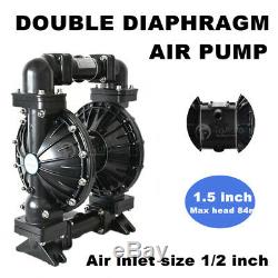 Aluminium Double Diaphragm Pump Air Operated 94.6GPM 1/2'' Air Inlet, Oil Diesel