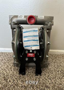 Aro 666111-244-C Double Diaphragm Pump Stainless Steel Air Operated 120 psi