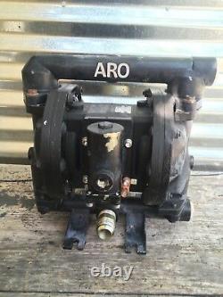 Aro Ingersoll Rand Pd10a-aap-ggg 1 Aluminum Double Diaphragm Pump Air Operated