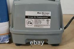 Blue Diamond Et80 Septic Air Pump Aerator Diaphragm Pond Linear Compressor New