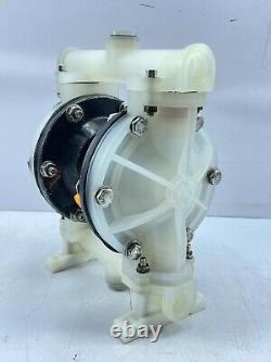 Diaphragm Pump QBY-15 Double Pneumatic Series Air Compressor 1/2 Polypropylene