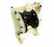 Double Diaphragm Air Pump Chemical Industrial Polypropylene 3/8 NPT Inlet / Outl
