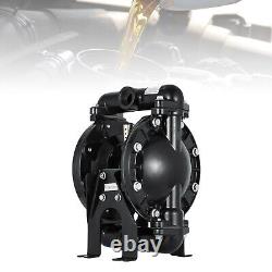Double Diaphragm Pump Air-Operated 1 Inlet&Outlet 1/2Air Inlet Petroleum Fluid