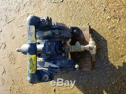 Double air operated Diaphragm pump dirty water fuel transfer