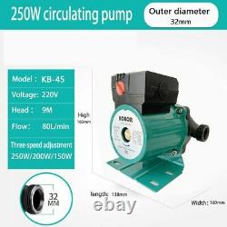 Electric Heating Hot Water Circulation Pump Central Warm Boiler Air Conditioner