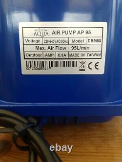 Evolution Aqua Airtech 95 Litre Air Pump VERY LITTLE USE MY SPARE BARGAIN