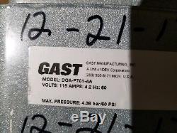 GAST DOA-P701-AA oil-less diaphragm vacuum pump and air compressor