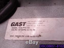 GAST DOA-P701-AA oil-less diaphragm vacuum pump and air compressor 115 V 4.2 amp