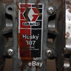 GRACO HUSKY 307 Air Operated Diaphragm Pump Pneumatic Paint glue D31211