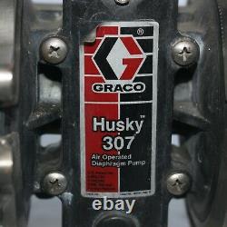 GRACO HUSKY 307 Air Operated Diaphragm Pump Pneumatic Paint glue D3B911 H05E