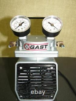 Gast DOA-P104-AA Vacuum Pump Air Compressor 115 Volts Works Great, See Video